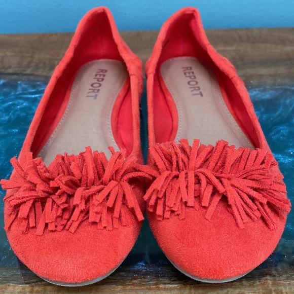 Report Coral Suede Ballet Flats S 7 - Picture 2 of 5